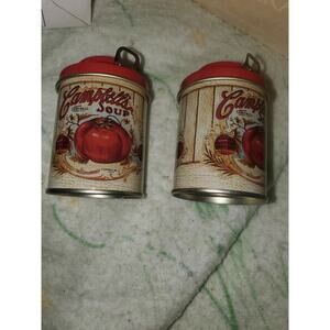 Vintage Campbell's salt and pepper shaker set